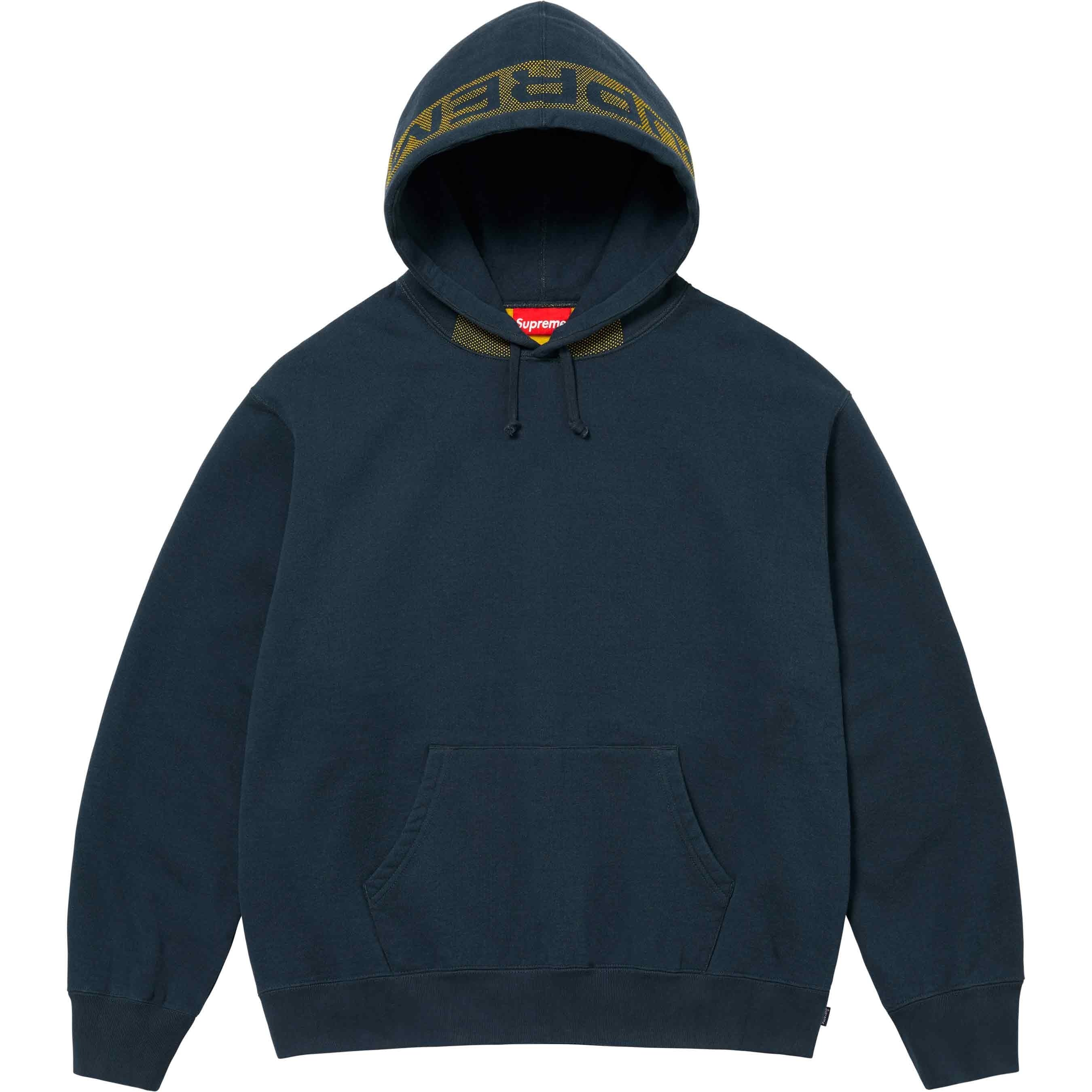 Jacquard Stripe Hooded Sweatshirt view 11